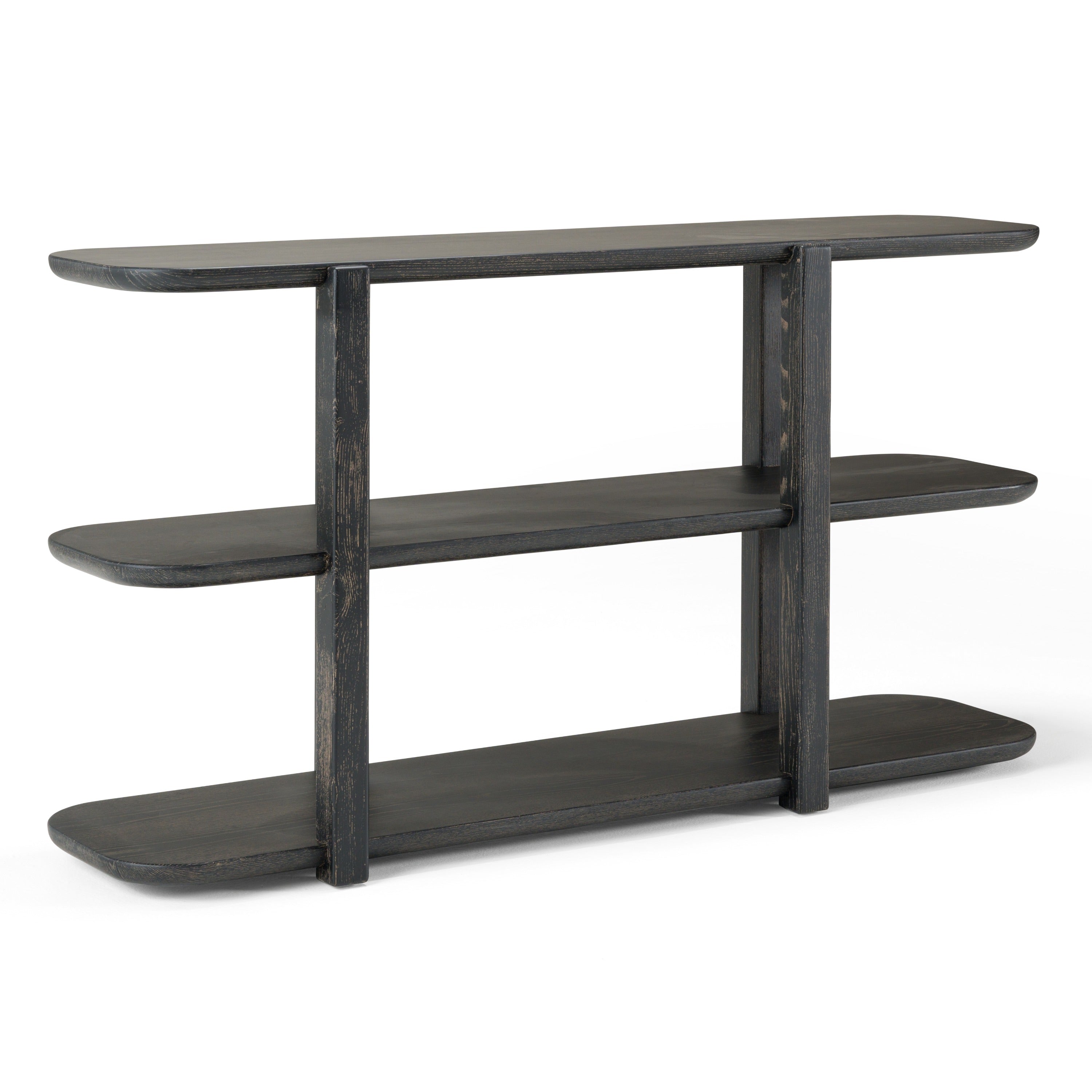 Modrest Noah - Modern Dark Brown Bookshelf