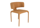 Modrest Odessa - Modern Camel Vegan Leather Dining Chair