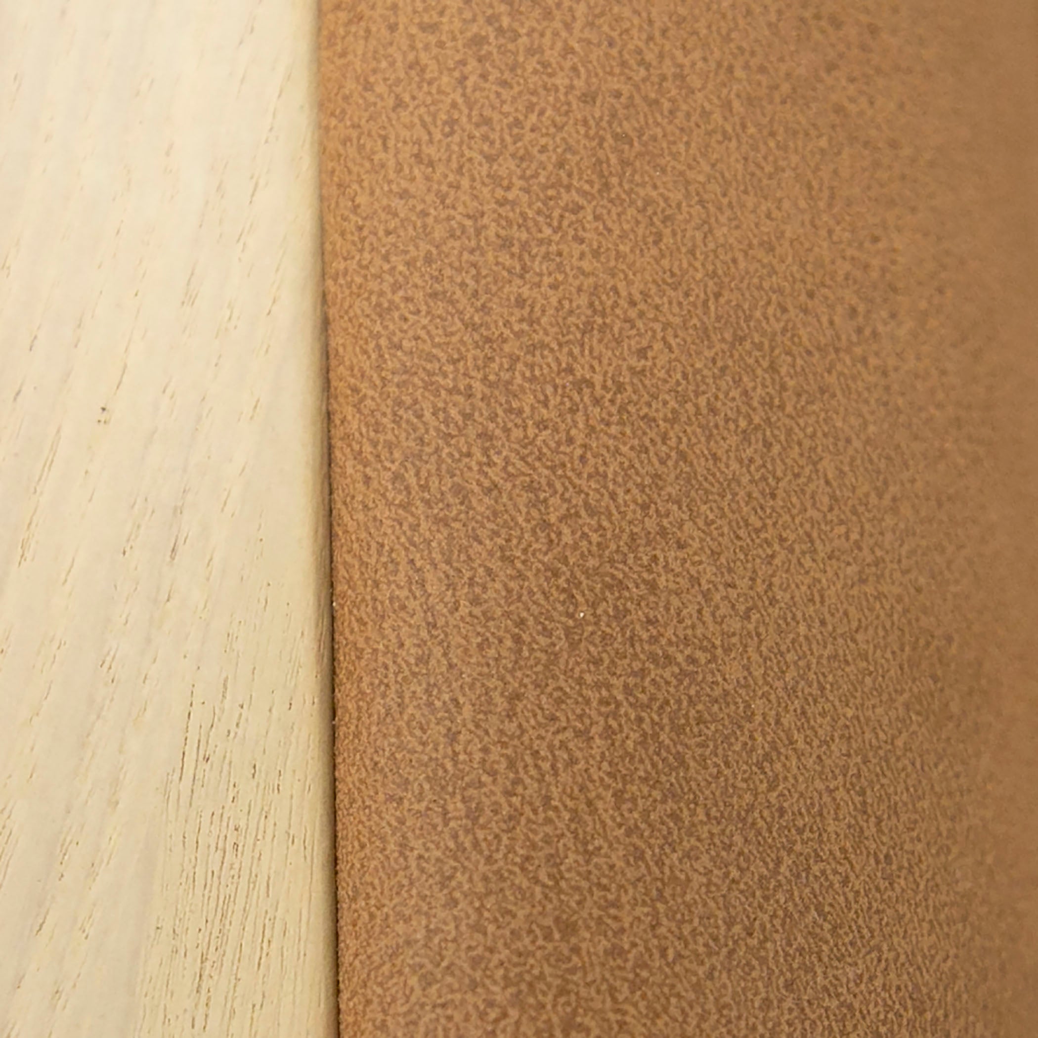 Nova Domus Osaka - Modern Natural Ash + Rust Fabric Dining Chair
