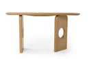 Nova Domus Oshana - Modern White Oak Console Table