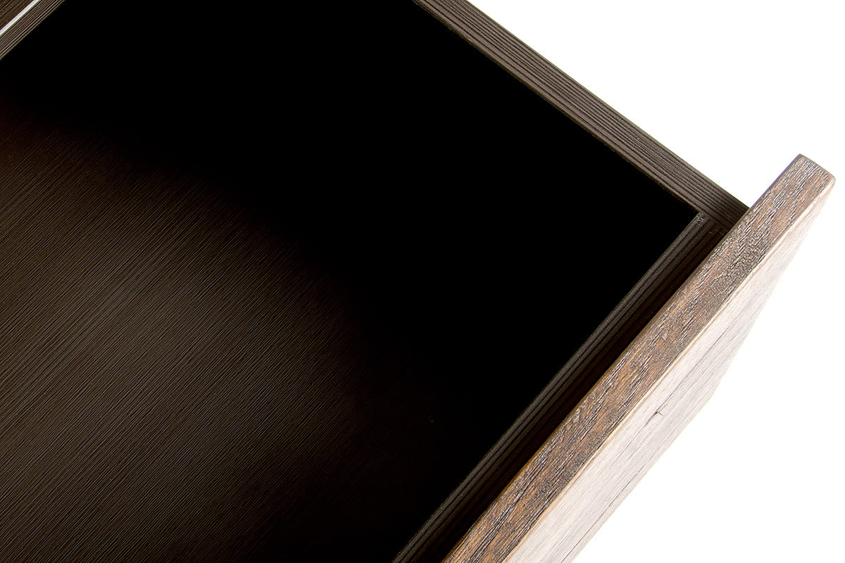 Modrest Wharton Modern Dark Aged Oak Dresser