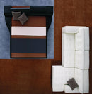 Portofino Adjustable Leatherette Bed with built-in Nightstands