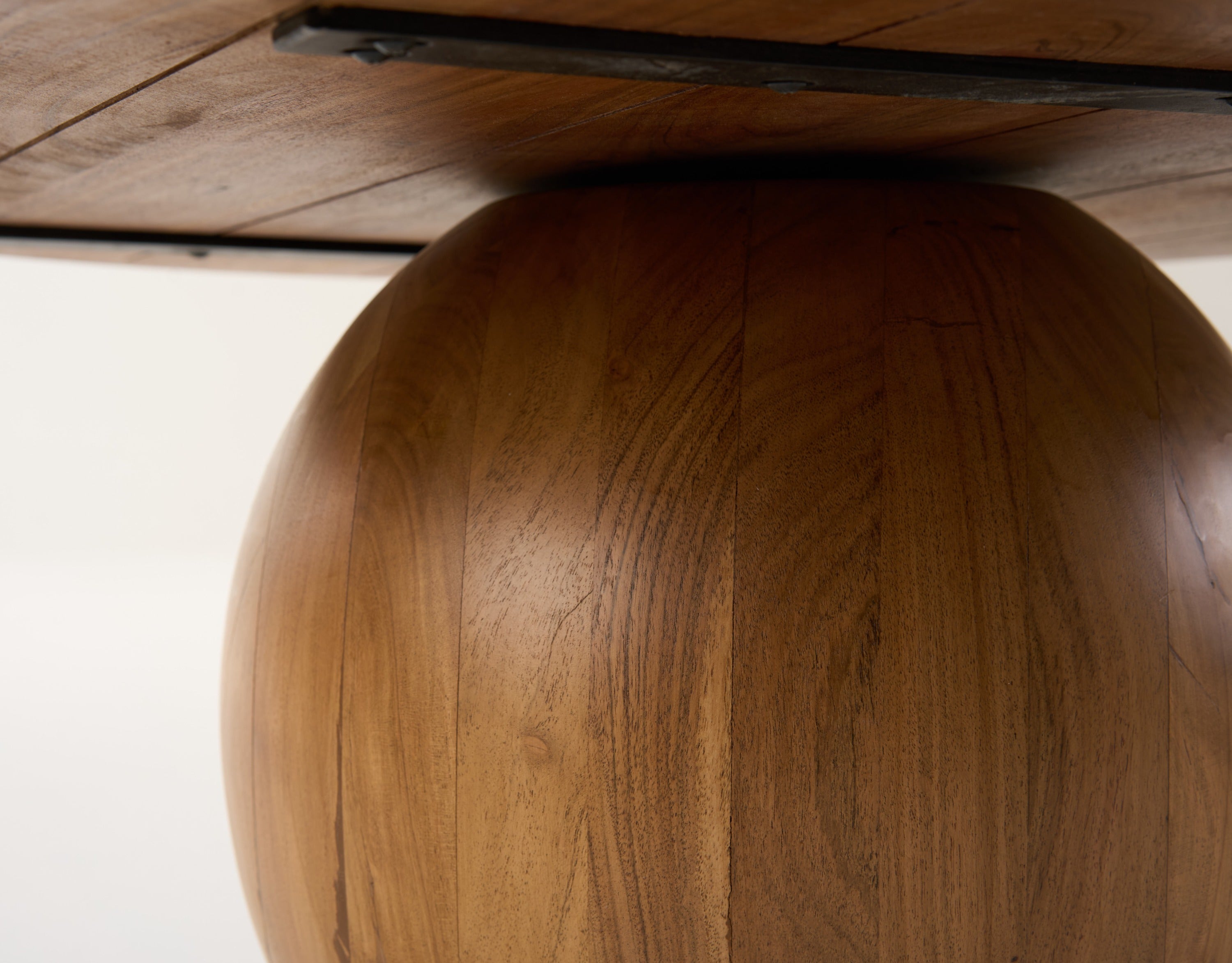 Modrest Refugio - Modern Acacia Round Coffee Table