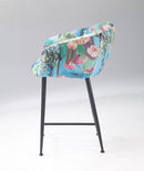 Modrest Roxann - Modern Counter Stool in Funky Velvet