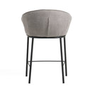 Modrest Rumi - Modern Grey Counter Stool