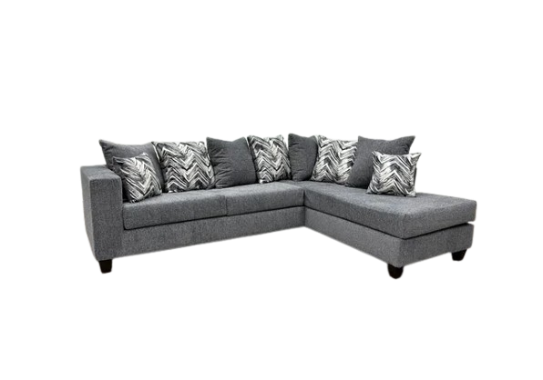 110-Charcoal Sectional
