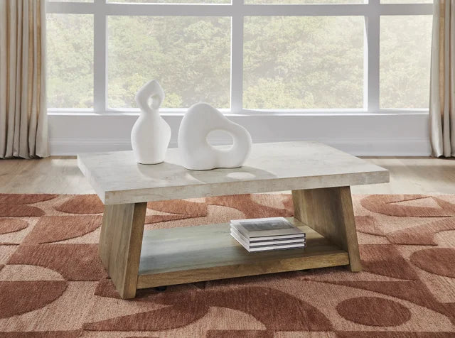 T600-0 - Stacked Cocktail Table
