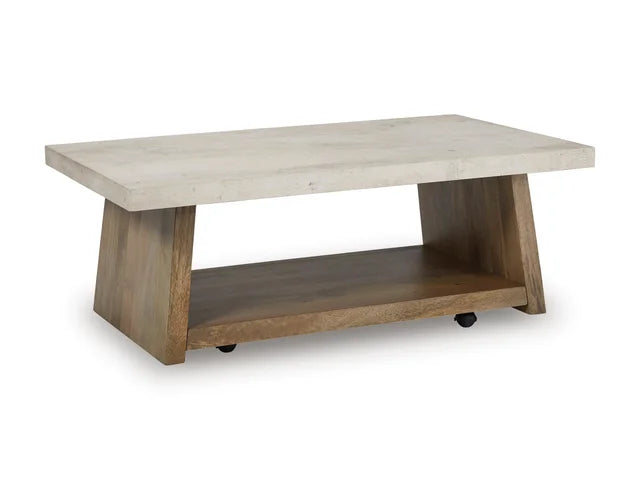T600-0 - Stacked Cocktail Table