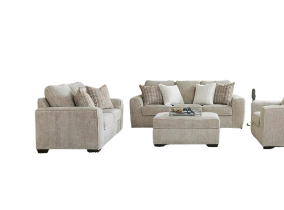 125 Taupe Sofa & Loveseat Set