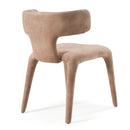 Modrest Saehee - Modern Brown Velvet Dining Chair