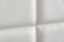 Modrest San Marino Modern White Bed
