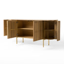 Modrest Sandy - Modern Natural Ash Buffet