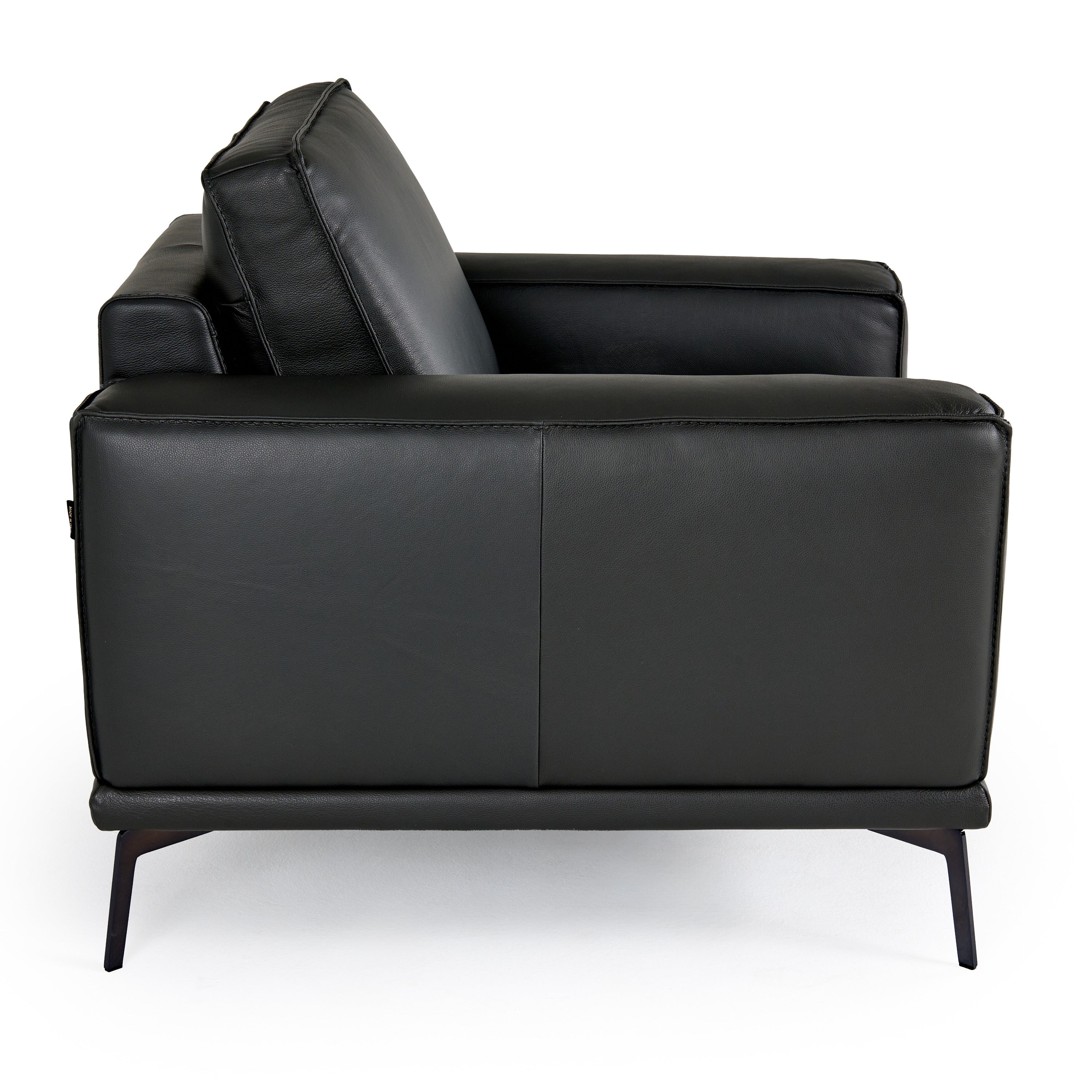 Lamod Italia Soho - Italian Grey Leather Armchair