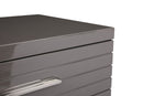 Modrest Splendor - Grey High Gloss Slatted Chest
