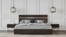 Nova Domus Benzon Italian Modern Dark Rovere Bed