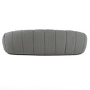 Divani Casa Yolonda - Modern Curved Light Grey Fabric Sofa Set