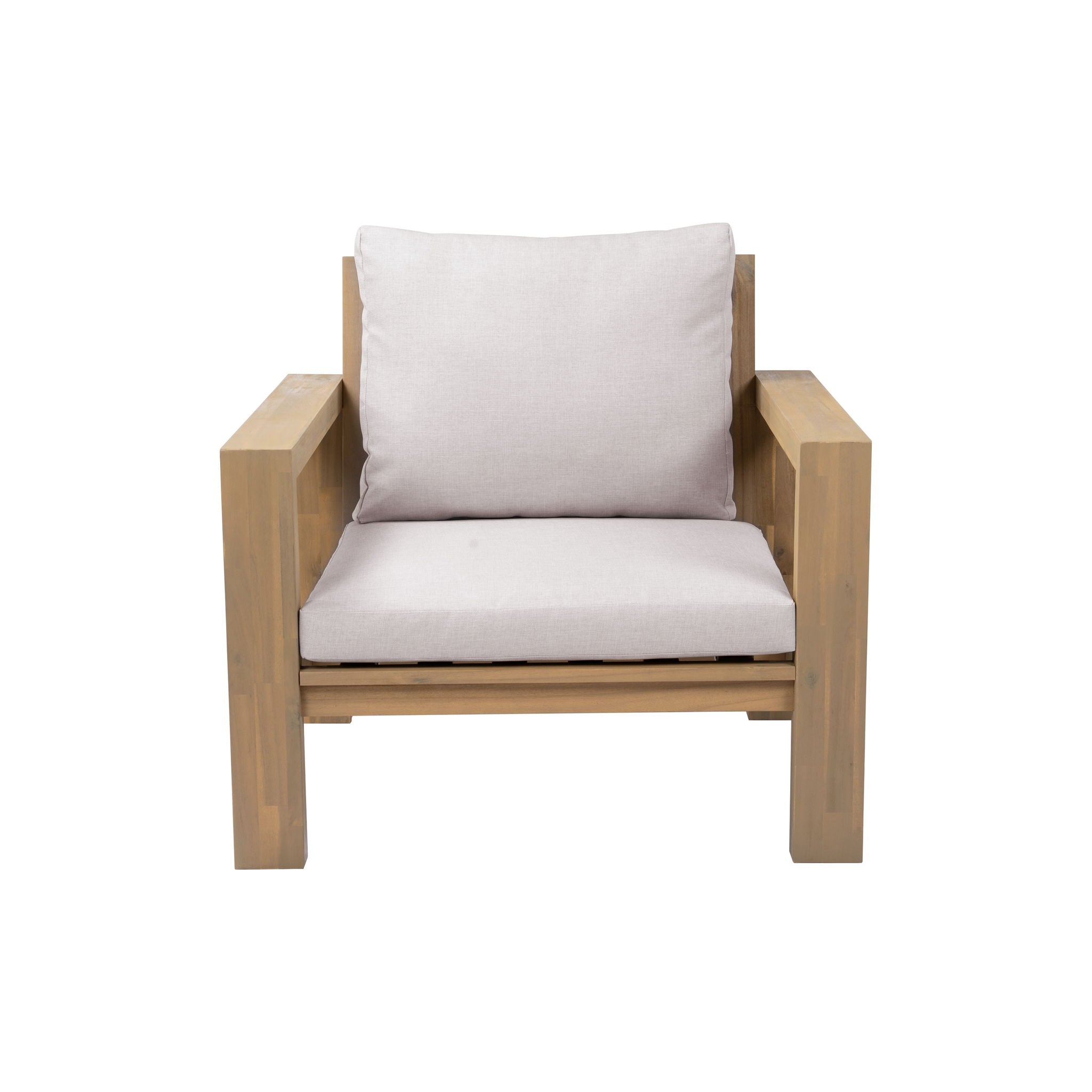 Stylish Outdoor Armchair With Cushion For Garden