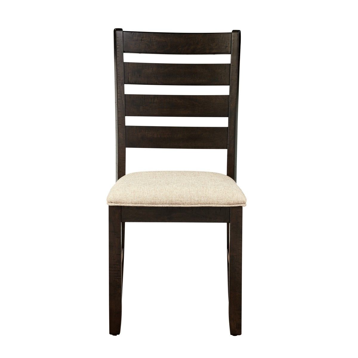 Blair Farm - 7 Piece Pack Dinette Set - Beige / Dark Brown