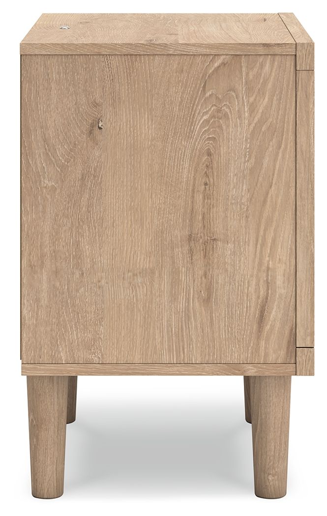 Cielden - One Drawer Night Stand - Two-Tone
