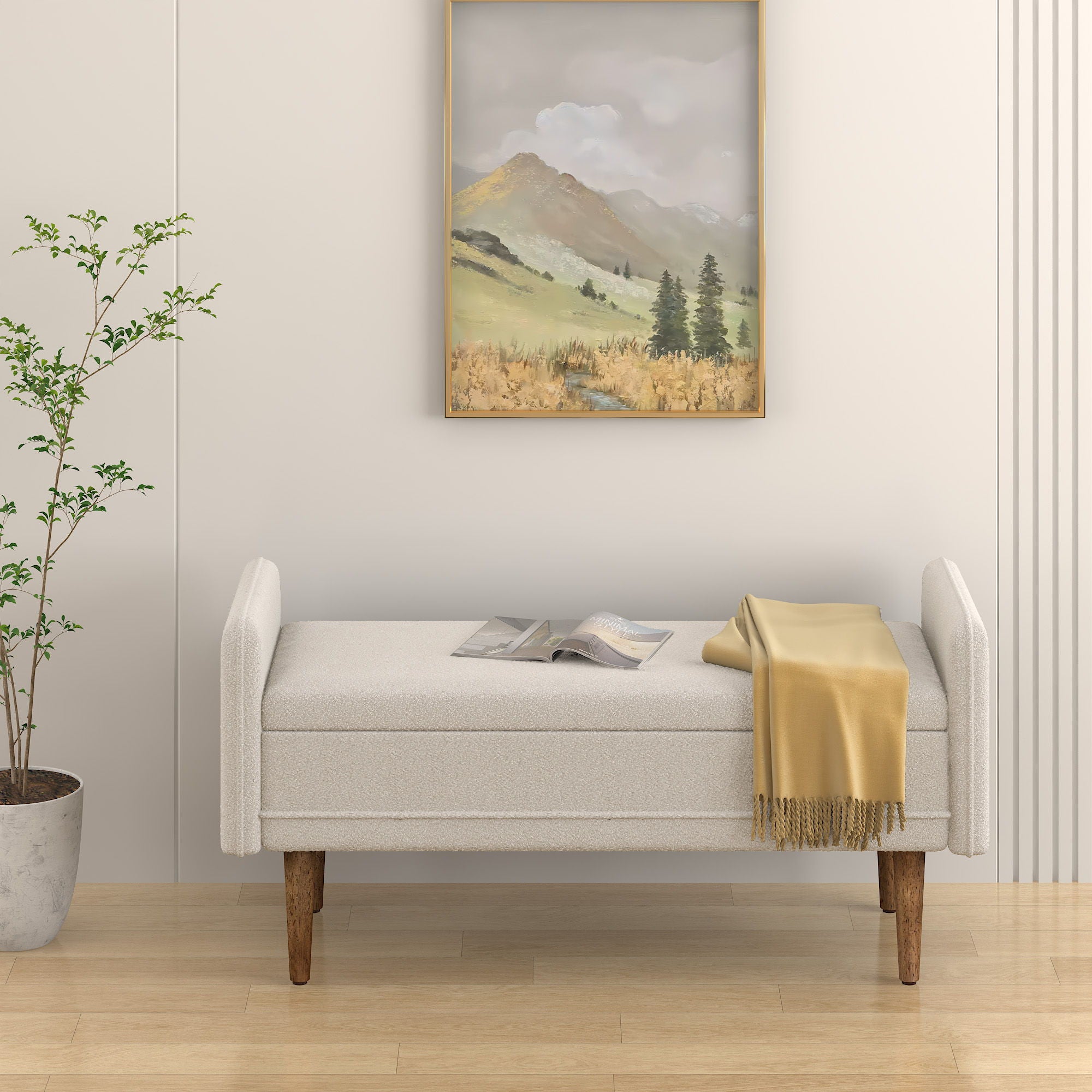 Teddy Storage Stool With Storage Space For Apartments