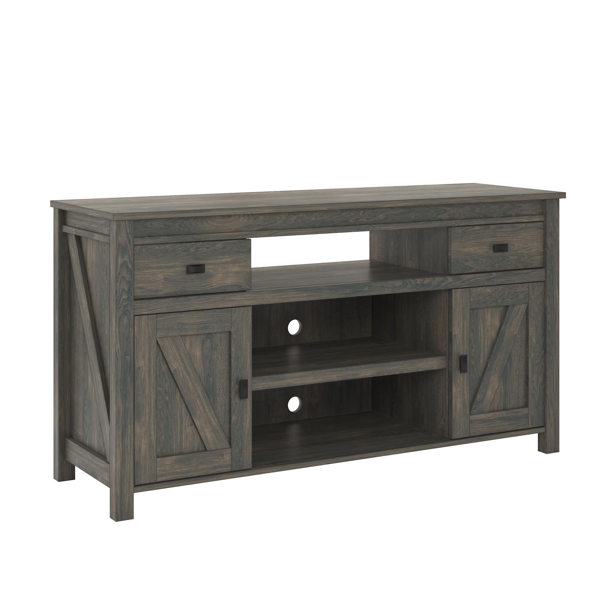 Farmington - TV Stand For TVs Up To 60" - Oak