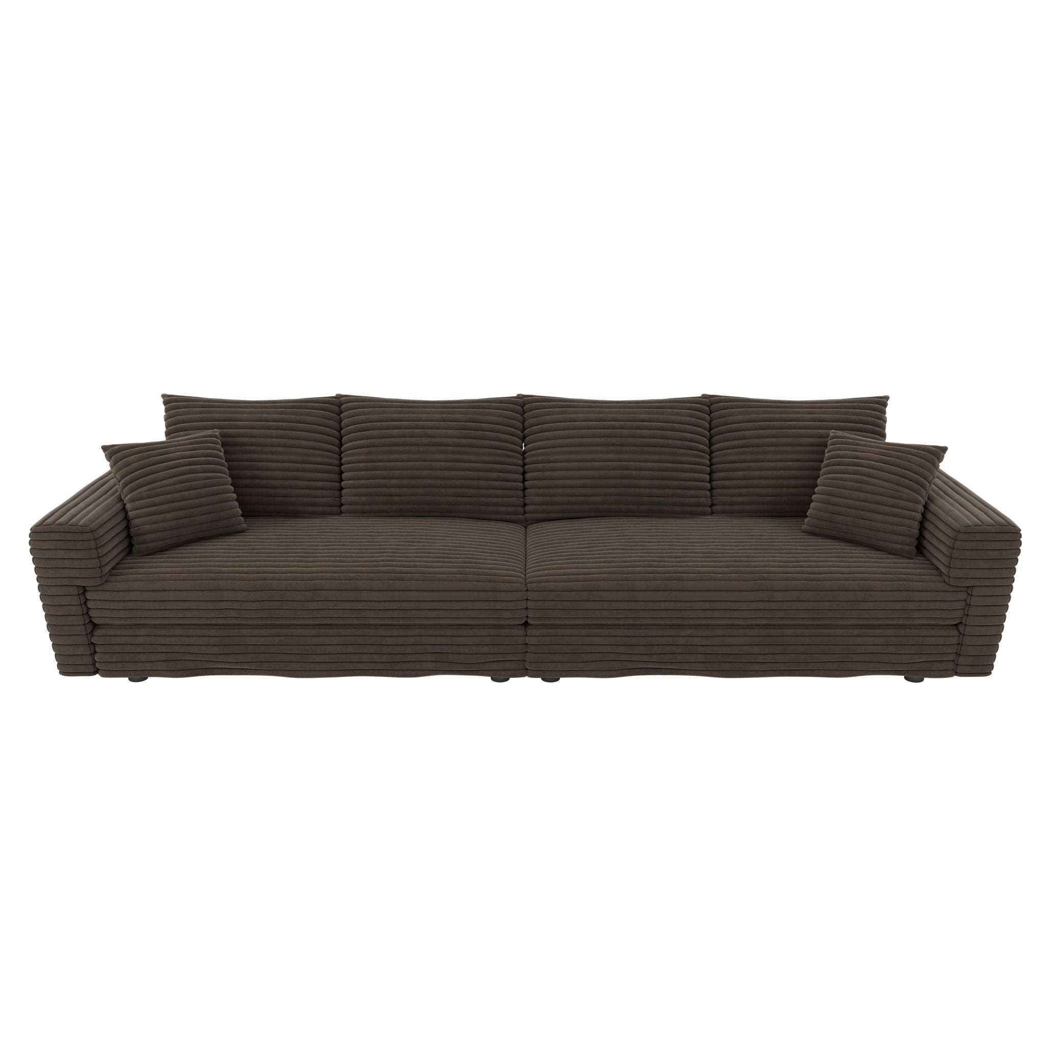 Modern Comfy Upholstered Sofa Cloud Couch & Deep Seat Couches