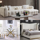 Blu Ivory 3-Room Package ( FREE Mattress Included )