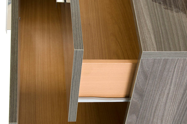 Nova Domus Capulet Italian Modern Grey Dresser