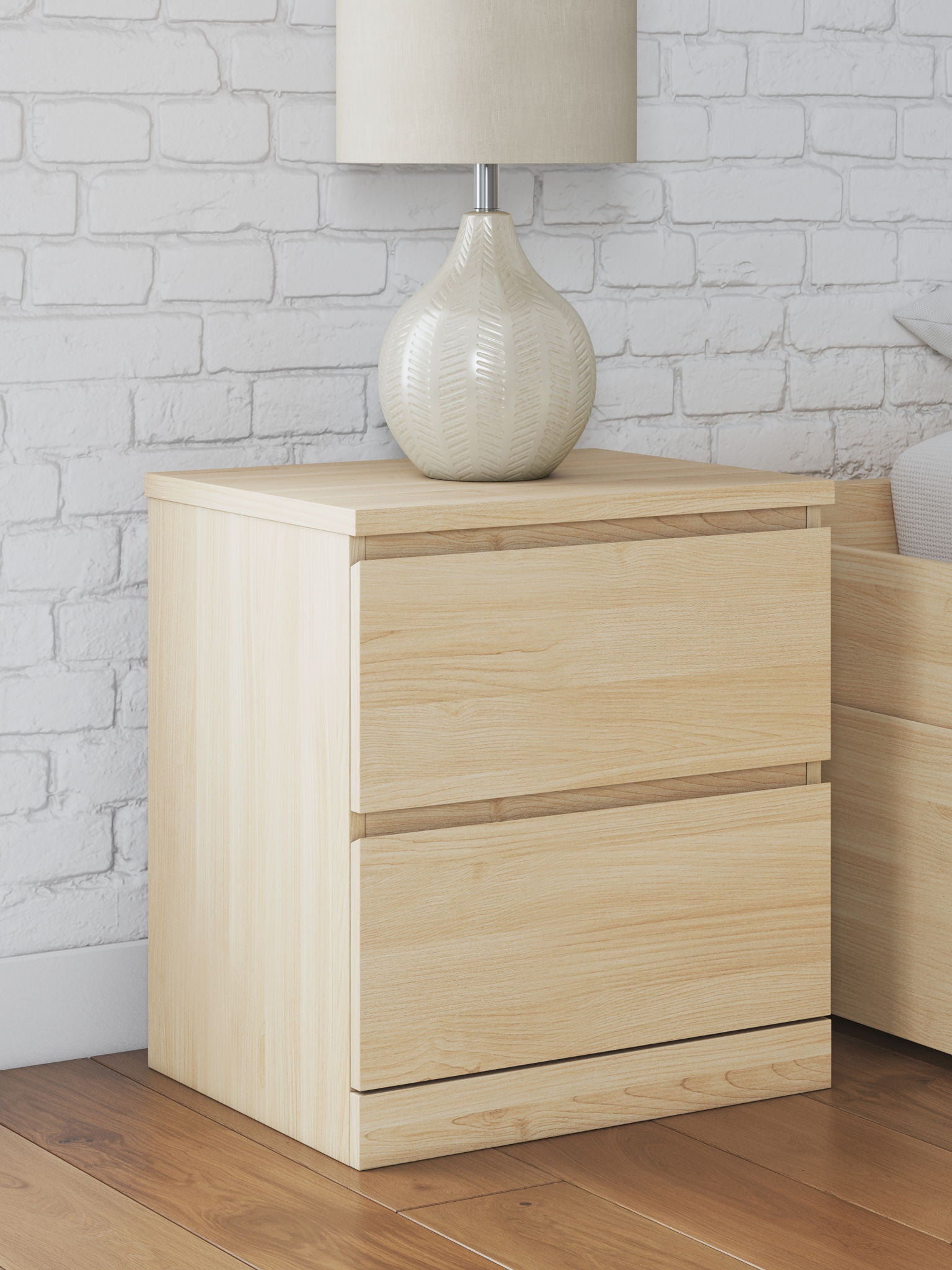 Onita - Two Drawer Night Stand