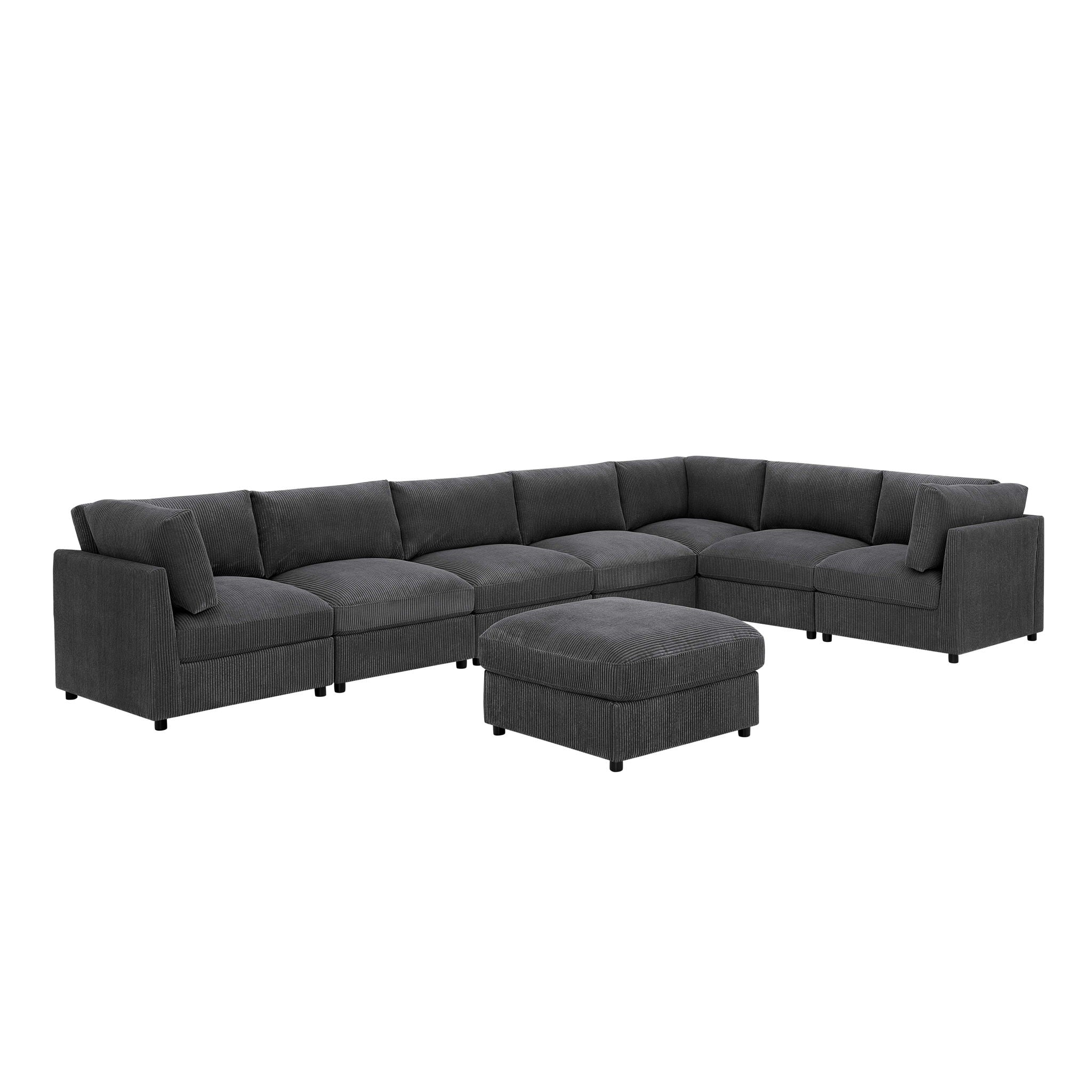 Modern Reversible Modular Sectional