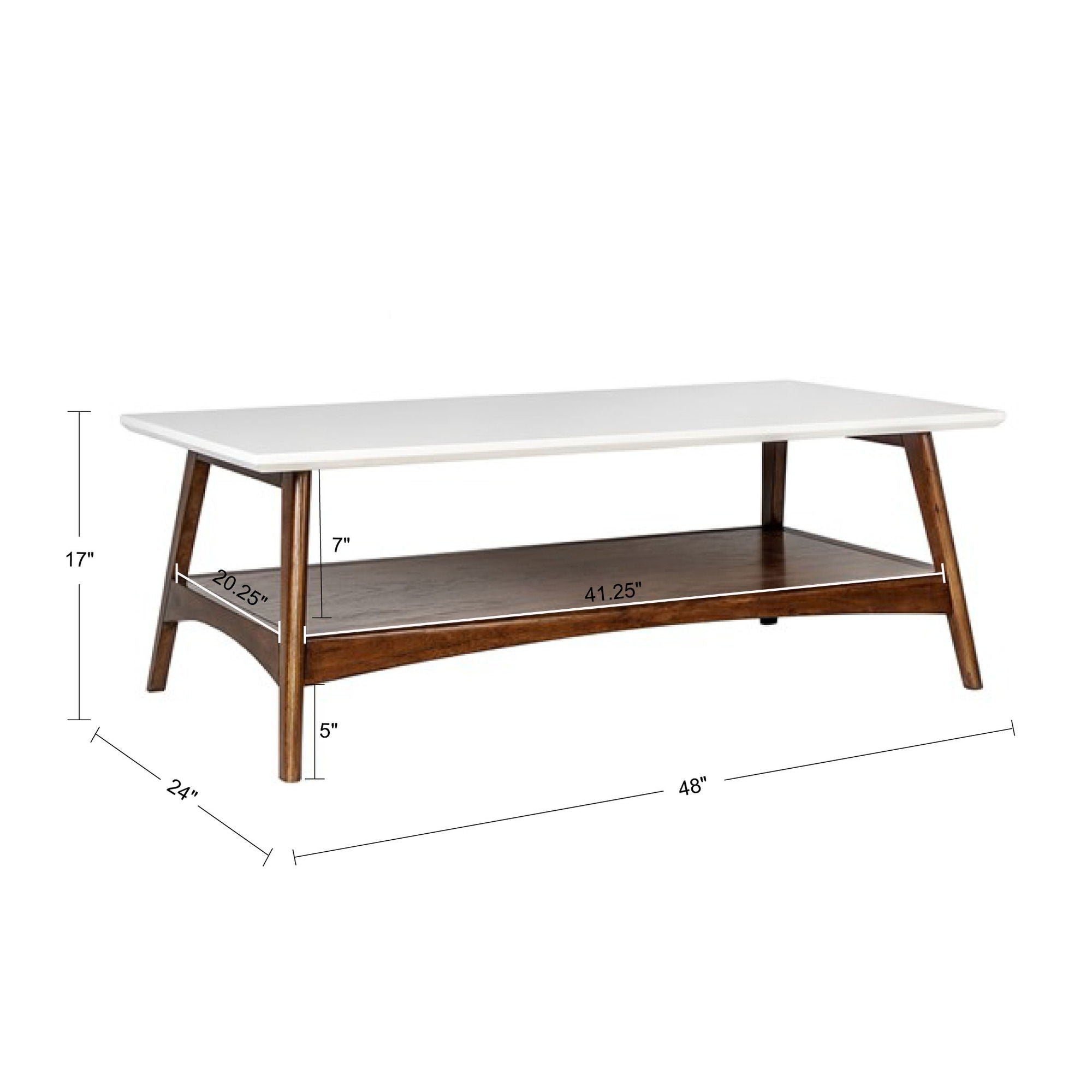 Modern Table With Extra Storage