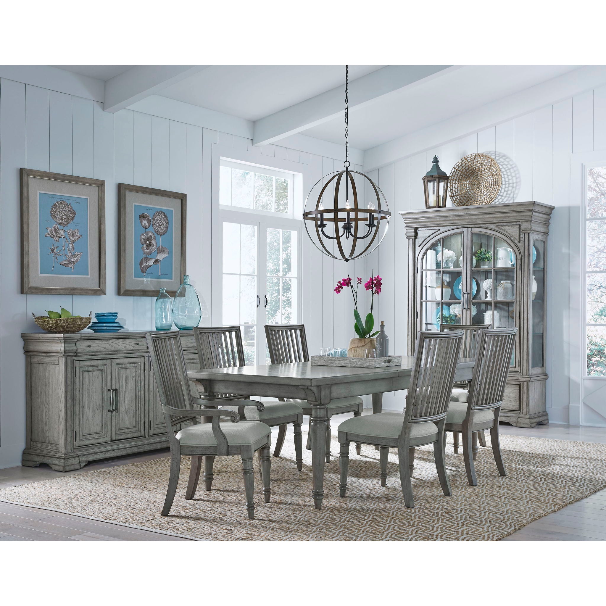 Madison Ridge - Farmhouse Side Chair - Gray