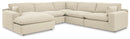 Elyza 5-Piece Sectional with Chaise