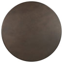 Oswego Round 30-inch Pub Height Bistro Bar Table Dark Russet