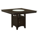 Gabriel  Square Counter Height Dining Set Cappuccino