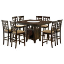 Gabriel  Square Counter Height Dining Set Cappuccino
