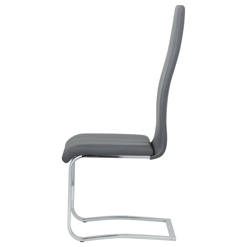 Montclair Upholstered Dining Side Chair Black (Set of 4)