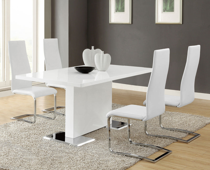 Montclair Upholstered Dining Side Chair Black (Set of 4)