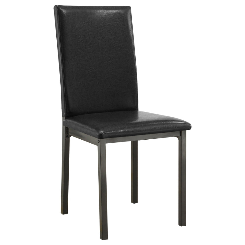 Garza  Rectangular Dining Table Set Black