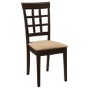 Gabriel  Square Counter Height Dining Set Cappuccino