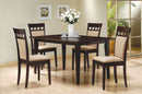 Gabriel  Rectangular 59-inch Dining Set Cappuccino