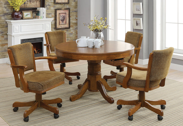 Mitchell  3-in-1 Dining and Game Table Set Amber
