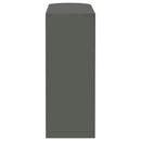 Adolfo Rectangular 2-tier Home Bar Table Black High Gloss