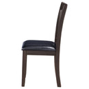 Lavon Wood Dining Side Chair Espresso (Set of 2)