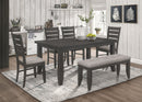 Dalila  Rectangular Dining Table Set Cappuccino