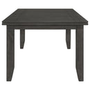 Dalila Rectangular 66-inch Wood Dining Table Cappuccino