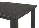 Dalila Rectangular 66-inch Wood Dining Table Cappuccino