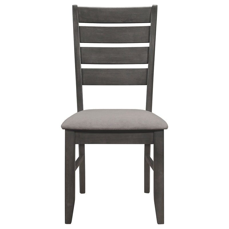 Dalila Wood Dining Side Chair Cappuccino (Set of 2)