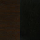 Dalila Fabric Upholstered Wood Dining Bench Dark Grey