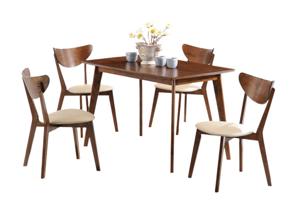 Kersey  Rectangular Dining Table Set Chestnut